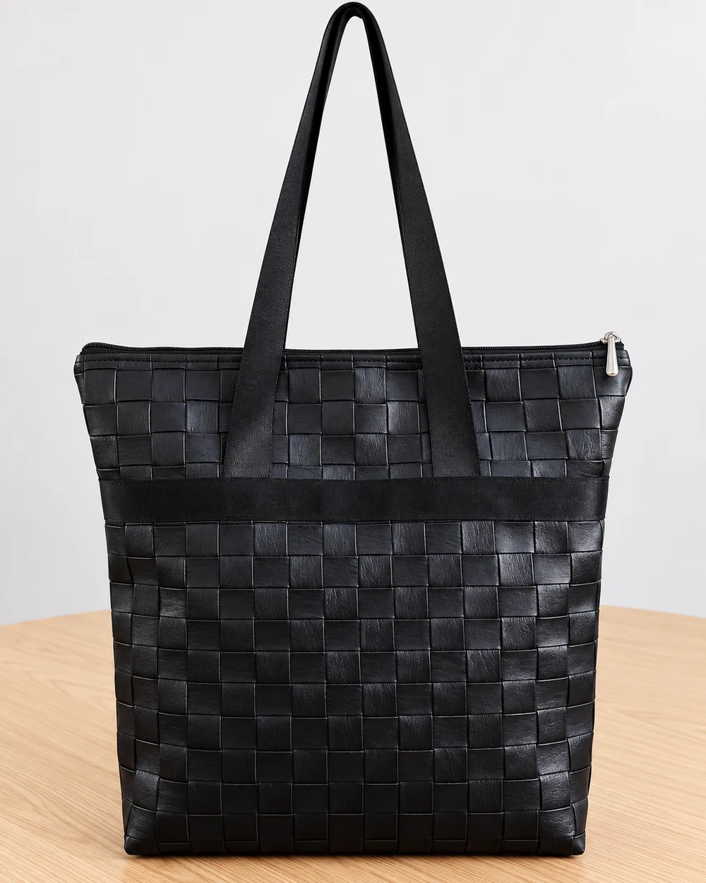 Bolsa preta tramada